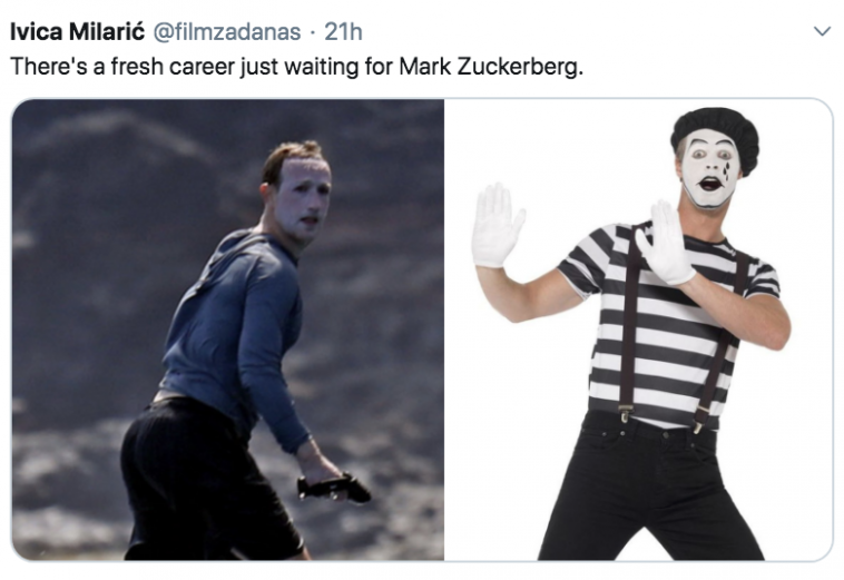 Mark Zuckerberg face cream