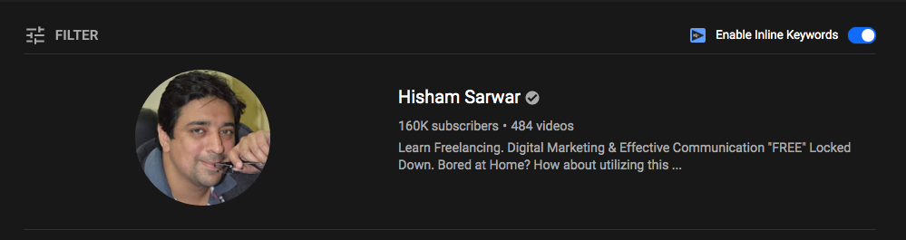 Hisham Sarwar YouTube