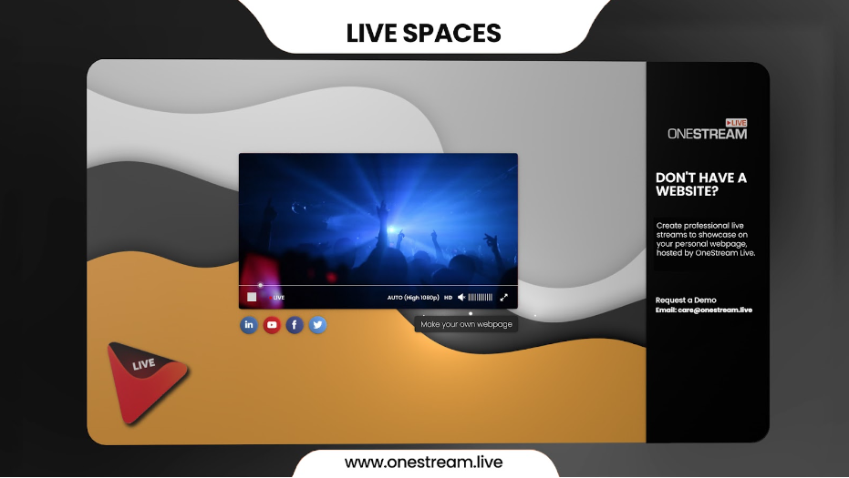 onestream live spaces