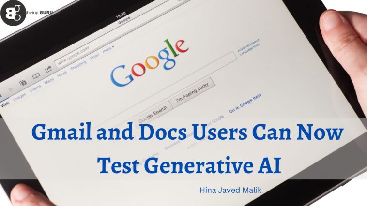 Gmail and Docs users can now test generative AI