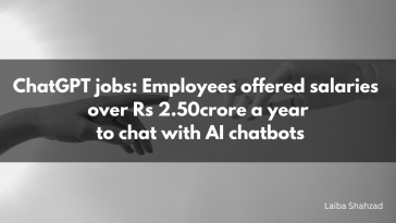 ChatGPT jobs Employees offered salaries over Rs 2.50 crore a year to chat with AI chatbots
