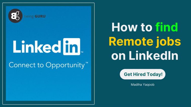 How to find remote jobs on LinkedIn