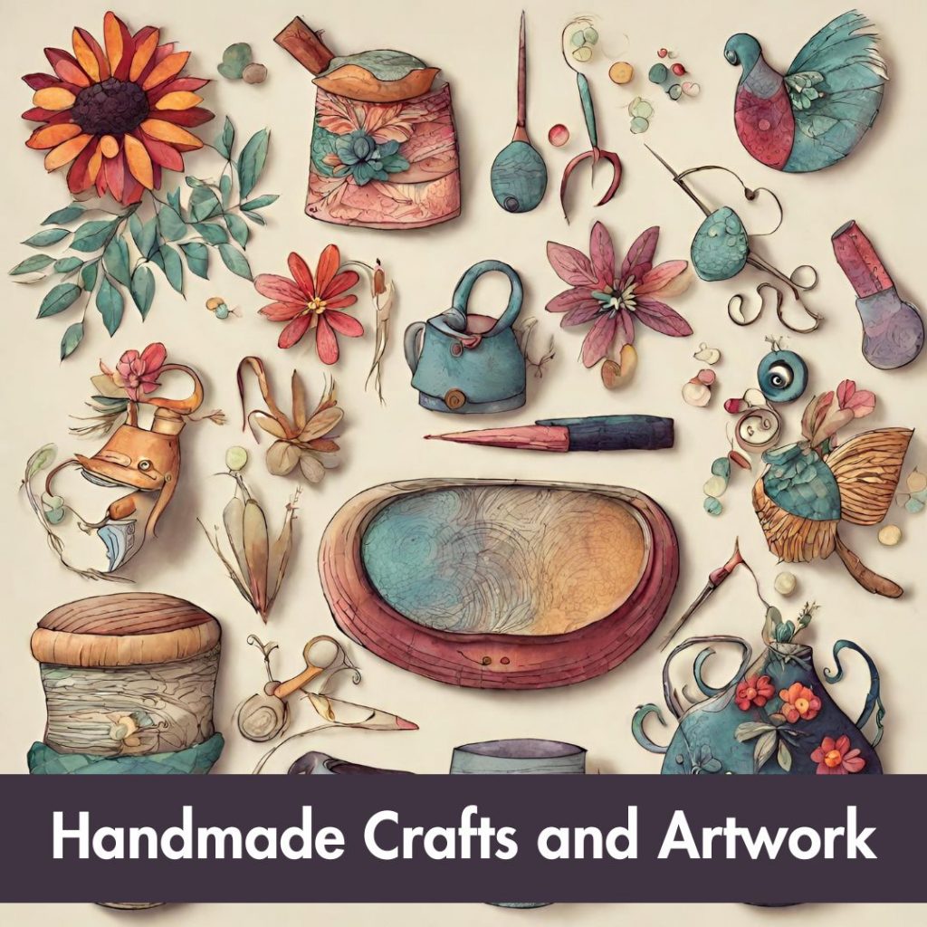 Handmade Crafts and Artwork