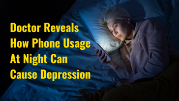 how phone usage at night can cause depression