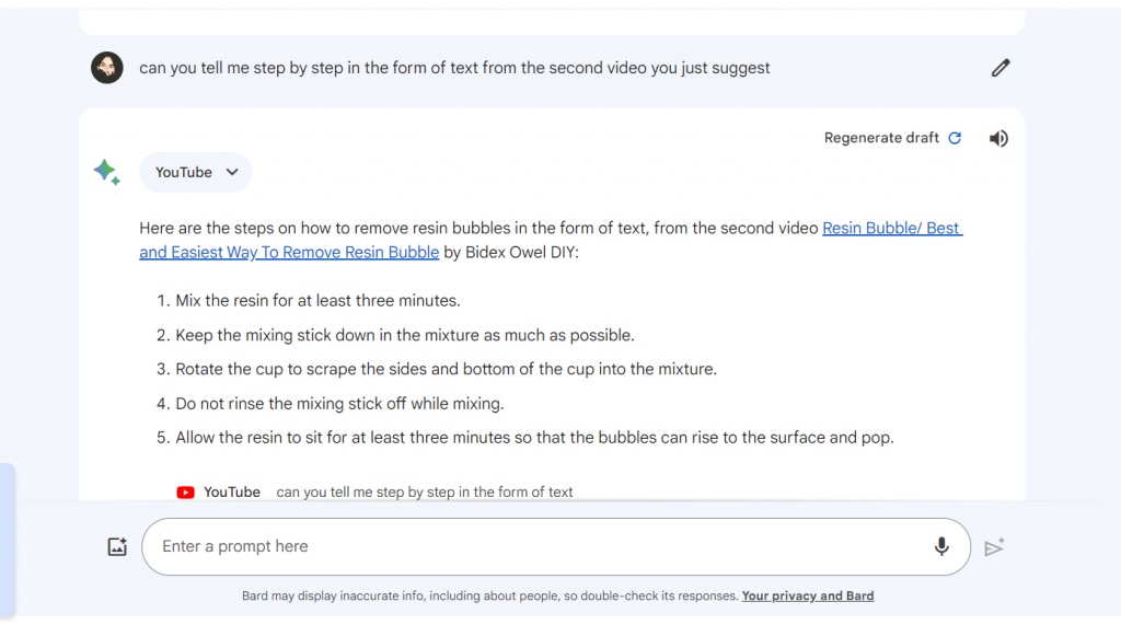 YouTube Videos Can Be Watched and Explained by Google Bard