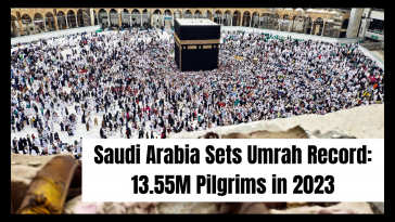 Saudi Arabia Sets Umrah Record: 13.55M Pilgrims in 2023