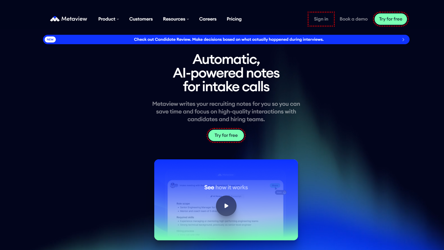 Metaview Interview Note Taking 10 AI Tools to Crush Your Job Interview to land job fas