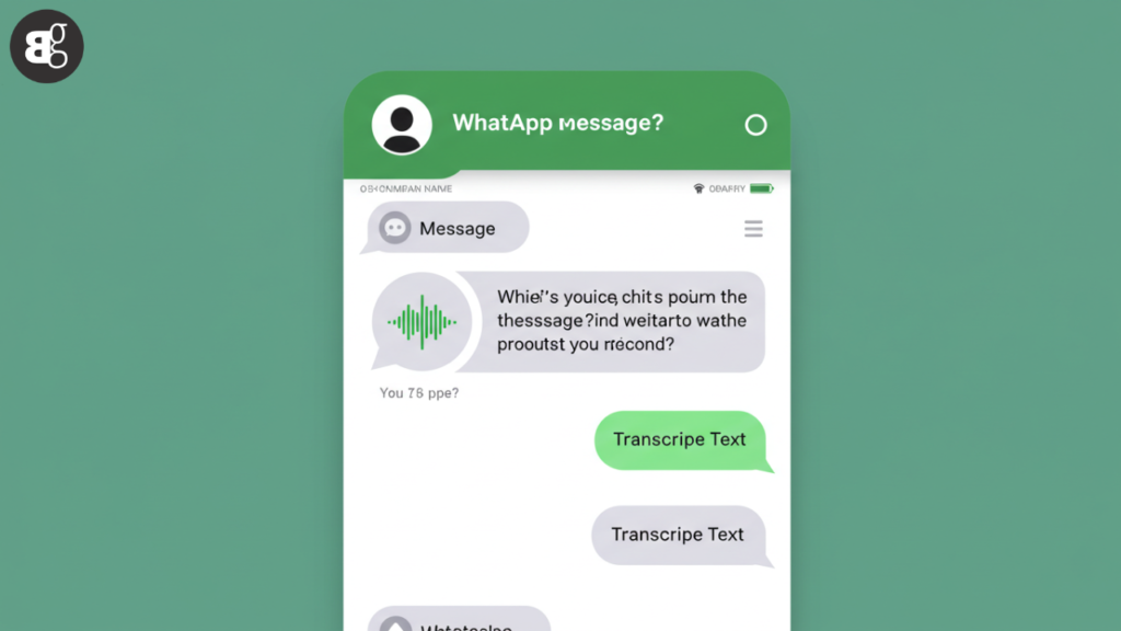 WhatsApp now lets users transcribe voice messages into text