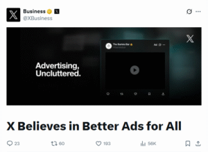 X Introduces “Cleaner” In-Stream Ads, But Without Proof of Results