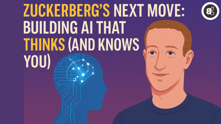 Zuckerberg’s Next Move: Building AI That Thinks (and Knows You)