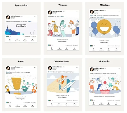 Linkedin animation for Professional Announcements