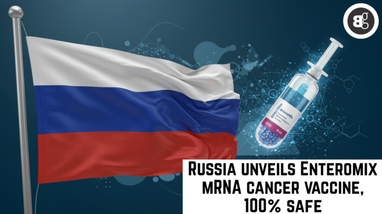 Russia unveils Enteromix mRNA cancer vaccine
