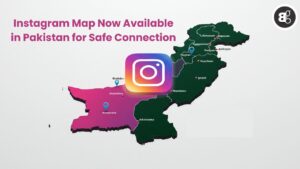Instagram Map in Pakistan
