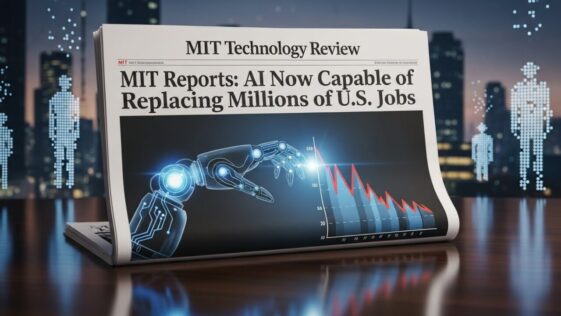 MIT reports AI now capable of replacing millions of U.S. jobs