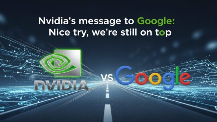 Nvidia’s message to Google Nice try, we’re still on top