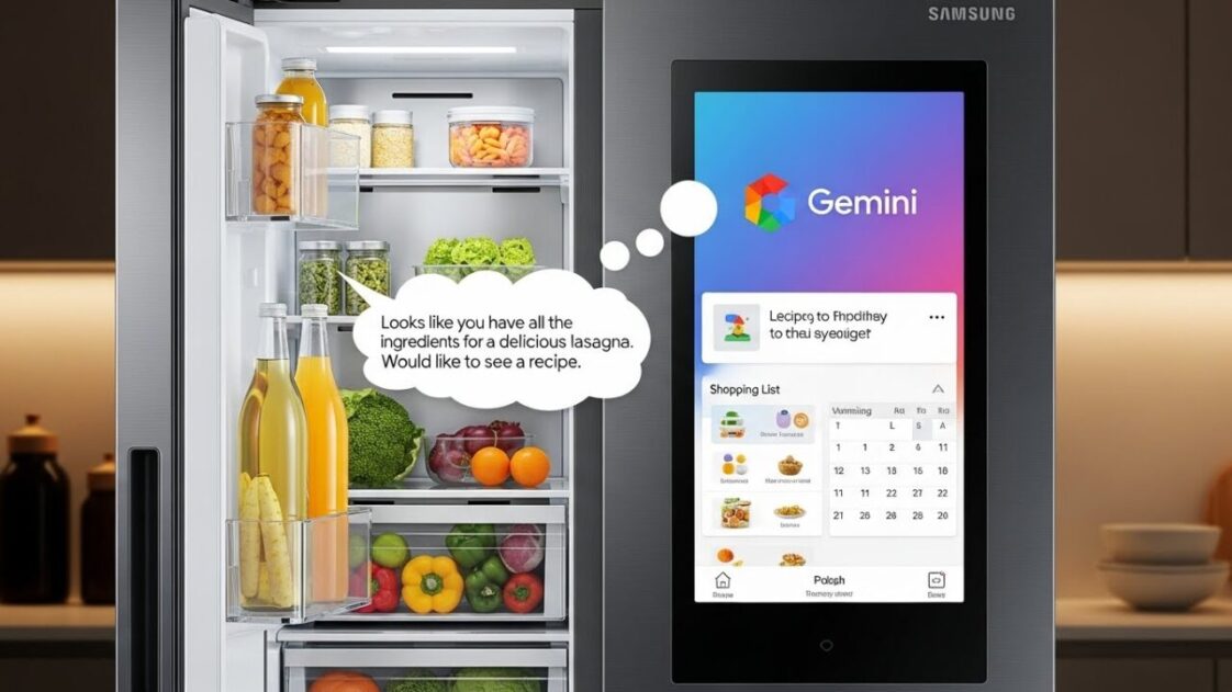 Samsung integrates Google’s Gemini AI into smart fridges