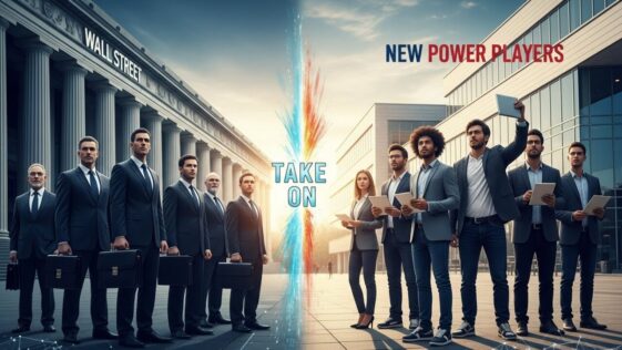 Silicon Valley’s New Power Players Take on Wall Street