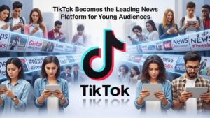 TikTok Becomes the Leading News Platform for Young Audiences