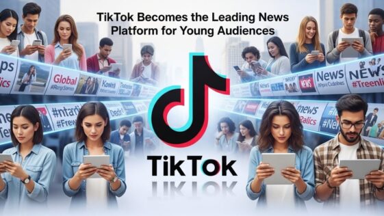 TikTok Becomes the Leading News Platform for Young Audiences