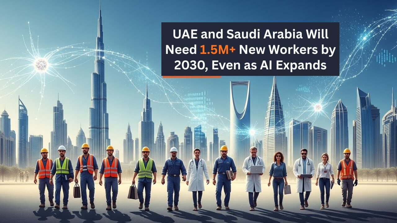 UAE and Saudi Arabia Will Need 1.5M+ New Workers by 2030, Even as AI Expands