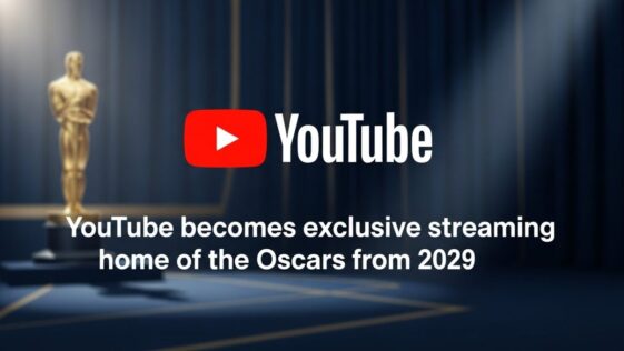 YouTube becomes exclusive streaming home of the Oscars from 2029