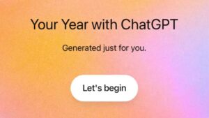 OpenAI Releases “Your Year with ChatGPT” Recap for 2025