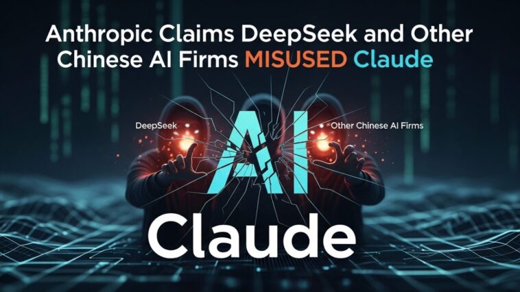 Anthropic Claims DeepSeek and Other Chinese AI Firms Misused Claude