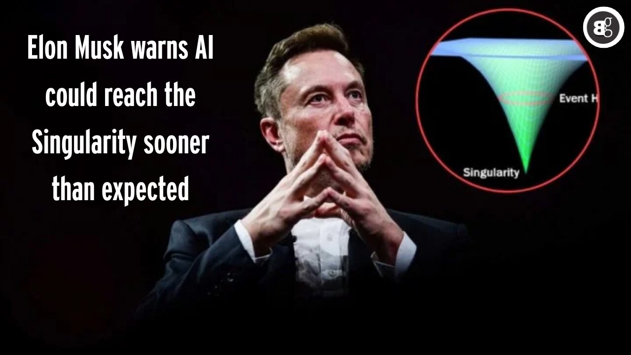 Elon Musk sounds alarm on AI’s rapid path to the Singularity