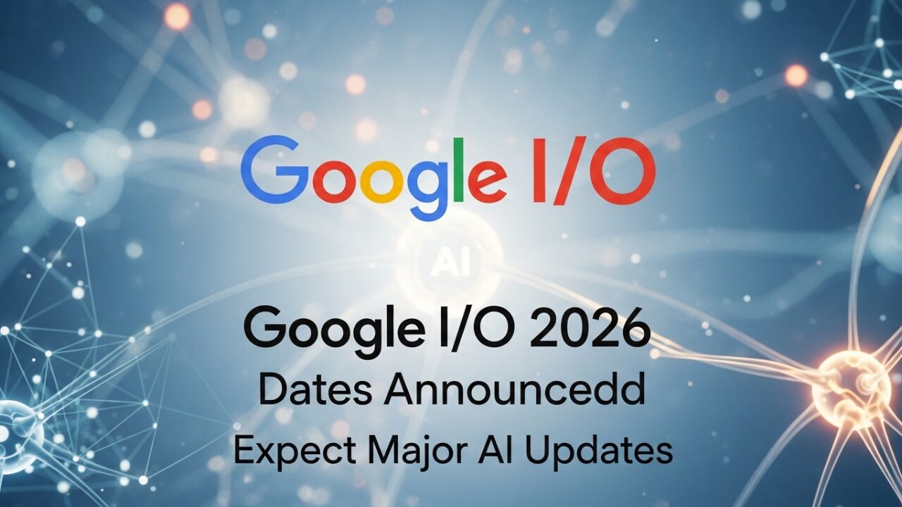 Google I/O 2026 Dates Announced; Expect Major AI Updates